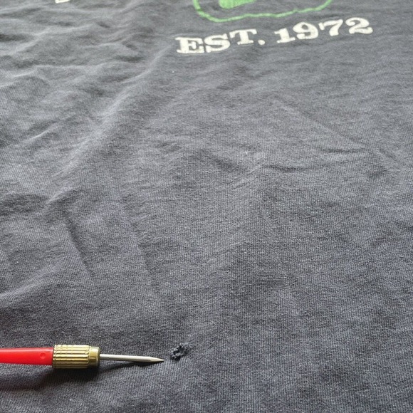 Vintage 90s Grunge NIKE Air Spellout Center Swoosh‎ Size Large Distressed Faded - Picture 6 of 8